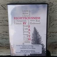 Righteousness By Faith Book/Charts/DVD Study Series