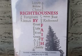 Righteousness By Faith Book/Charts/DVD Study Series